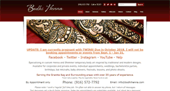Desktop Screenshot of bodhihenna.com